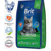 BRIT STERILISED. DELICATE CHICKEN FOR STERILISED CATS/ С КУРИЦЕЙ ДЛЯ ВЗРОСЛЫХ СТЕРИЛИЗОВАННЫХ КОШЕК 400 г.